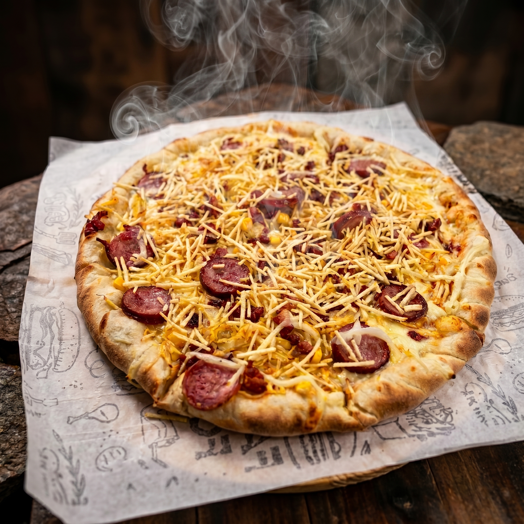 Pizza Carbonara