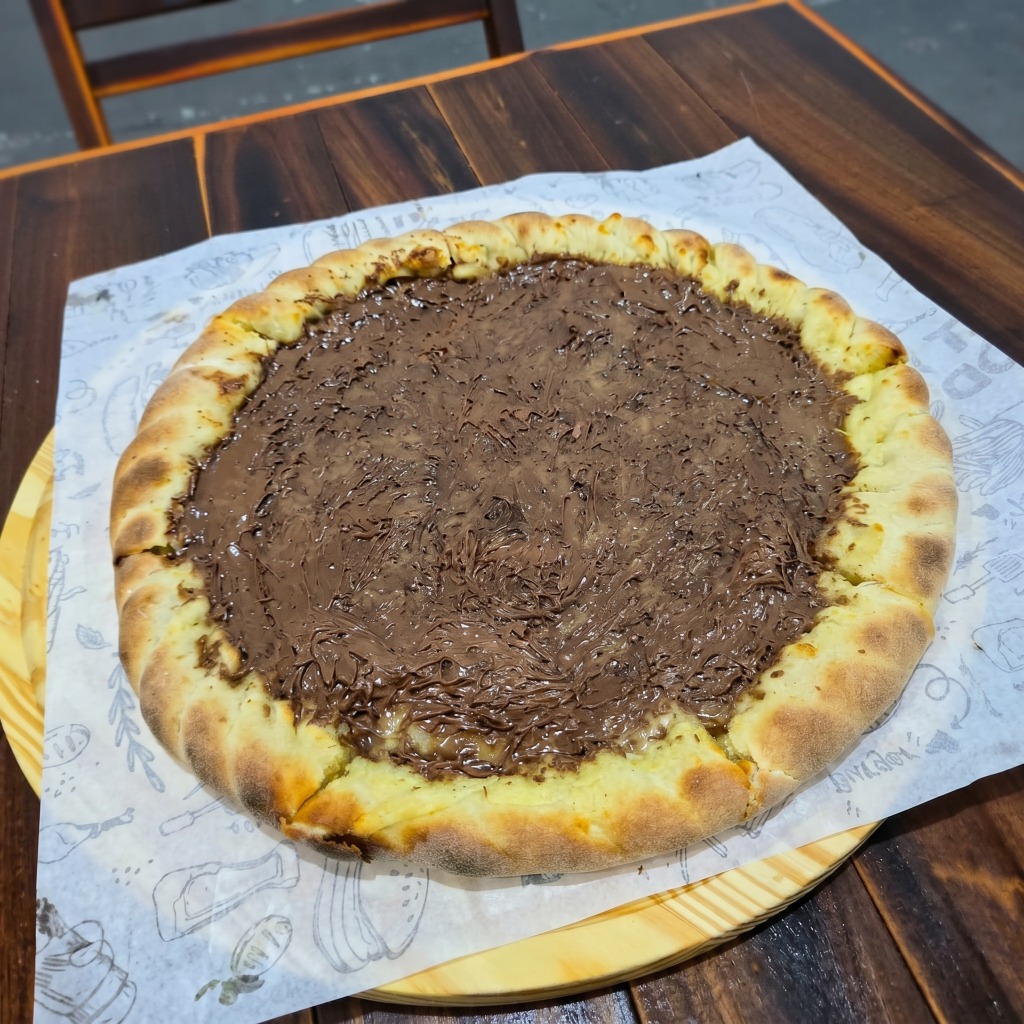 Pizza de Chocolate
